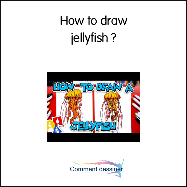 How to draw jellyfish